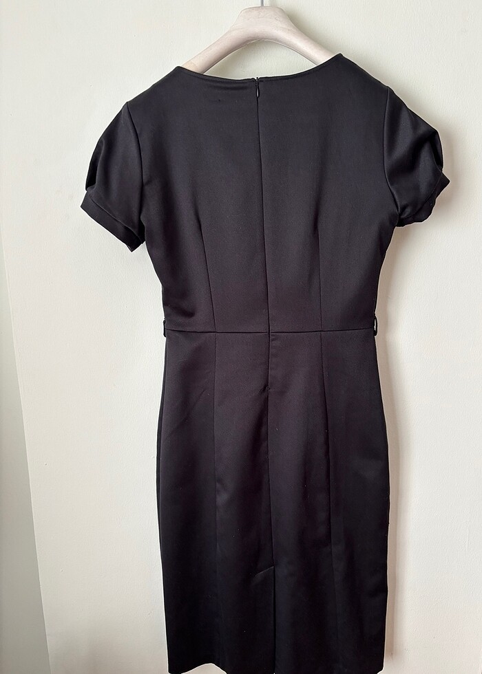 OFİS SİYAH ELBİSE - Görsel 3