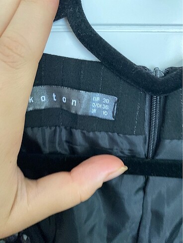 Koton Taşlı şık kalem elbise