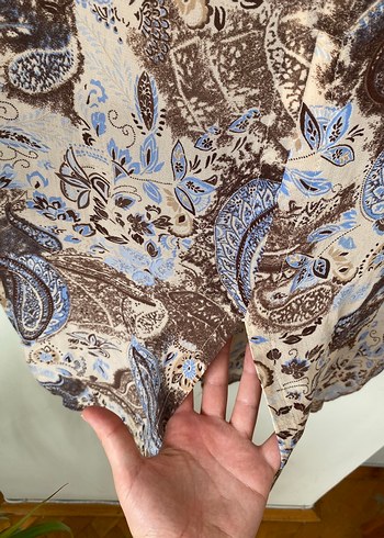 Bohem Tarzı vintage Uzun Etek - Görsel 4