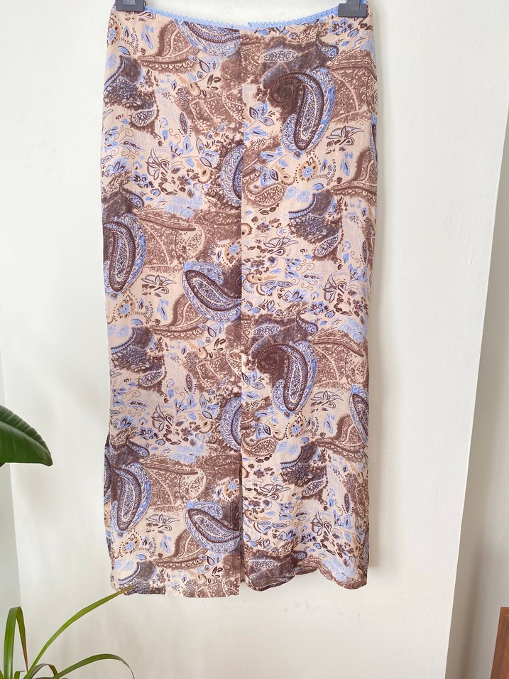 Bohem Tarzı vintage Uzun Etek - Görsel 2