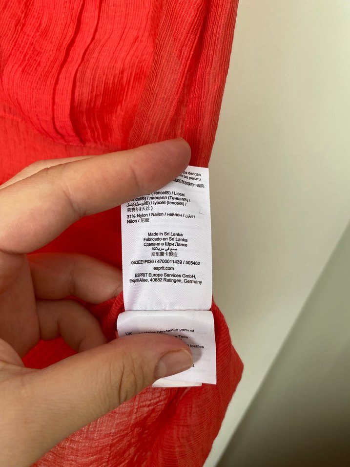 Esprit marka pamuklu bluz - Görsel 4