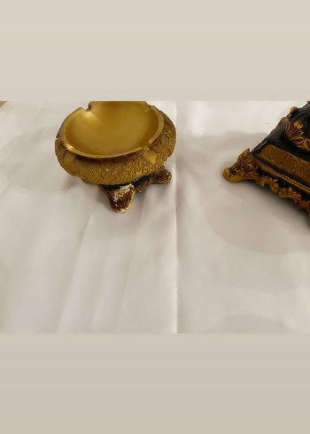 Beden SÜS EŞYASI 3 lü gold antika