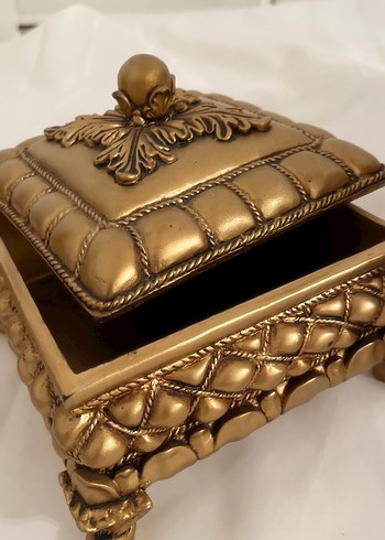 Beden Antika gold Şamdan 3 lü set