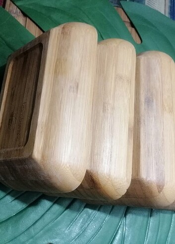 Bambum Bambu Marka çerezlik tabak 