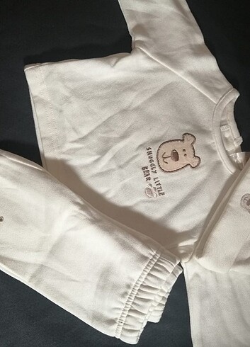 Teddy Boom Bebek organik üçlü takım