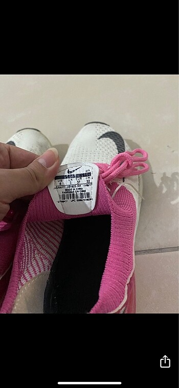 37 Beden pembe Renk Nike spor ayakkabı