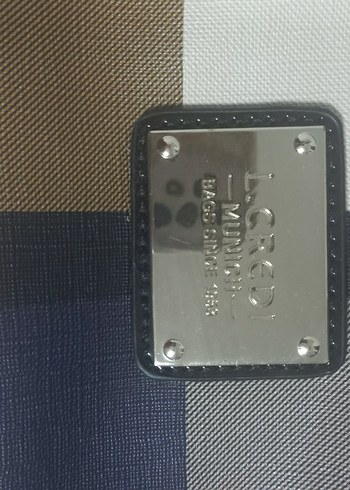 Kadın Kareli Fermuarlı Günlük Çanta - Görsel 2