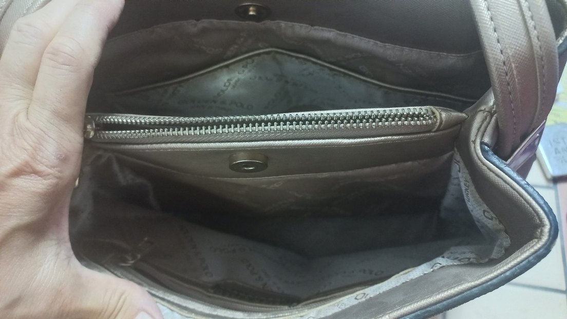 Kahverengi Deri Kadın Çanta - Görsel 5