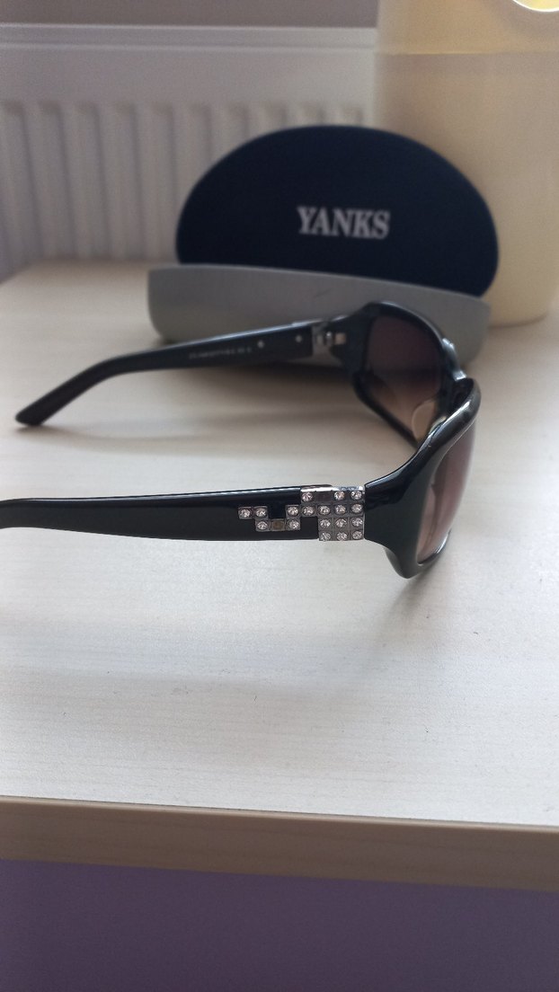 Yanks Kahverengi Gotik Kadın Gözlüğü - Görsel 2