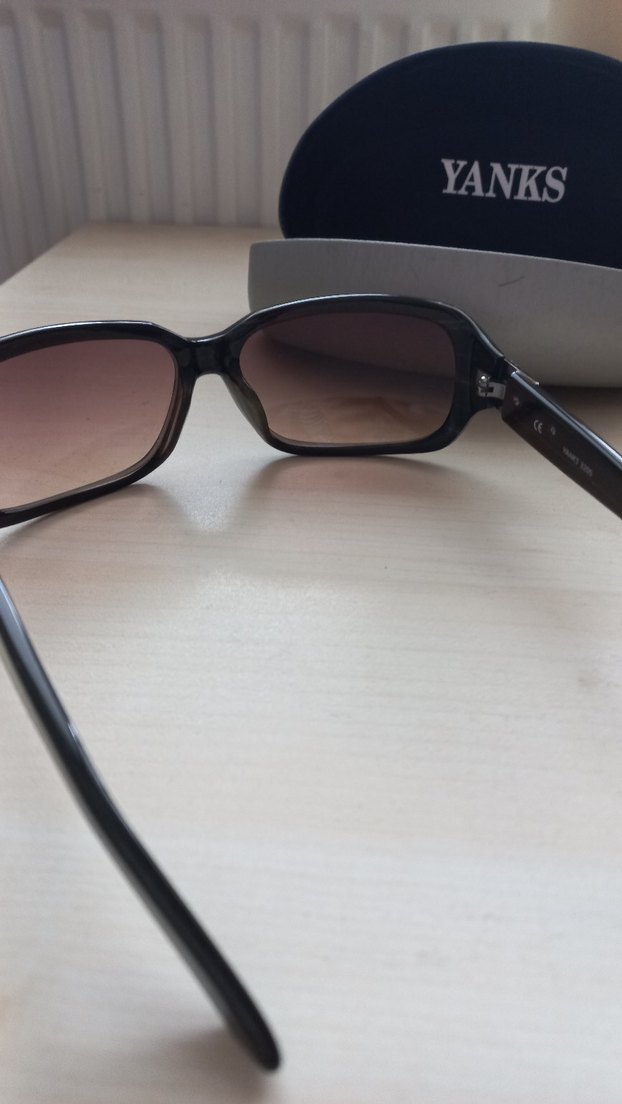 Yanks Kahverengi Gotik Kadın Gözlüğü - Görsel 4