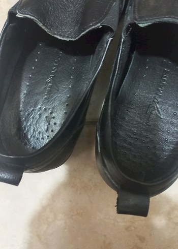 Siyah ortopedik günlük ayakkabı - Görsel 5