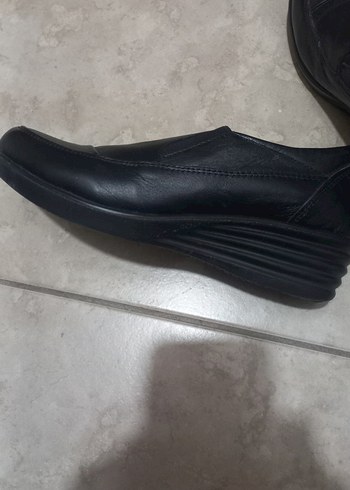 Siyah ortopedik günlük ayakkabı - Görsel 7