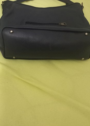 Mor Süet Fermuarlı Kadın omuz Çantası - Görsel 4