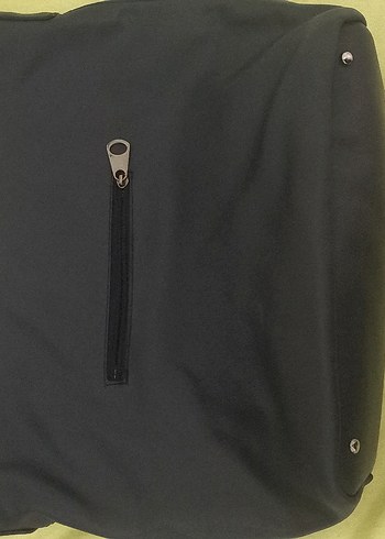 Mor Süet Fermuarlı Kadın omuz Çantası - Görsel 3