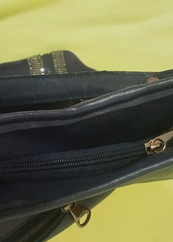 Mor Süet Fermuarlı Kadın omuz Çantası - Görsel 7