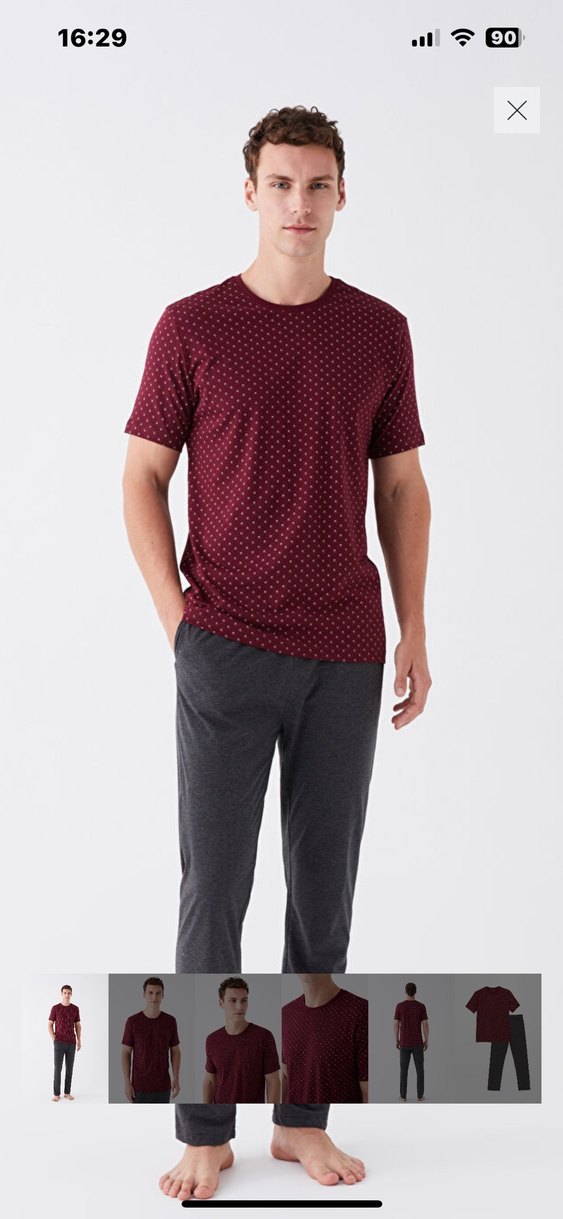 LCWAİKİKİ ERKEK PİJAMA TAKIMI - Görsel 2