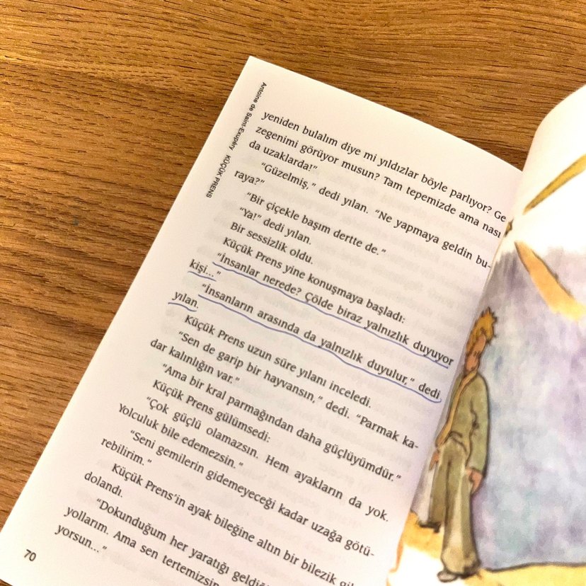 Küçük Prens - Antoine de Saint-Exupéry - Görsel 2