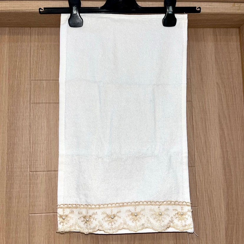 Kılıflı Süslü Çeyizlik Nakışlı Havlu - Görsel 3