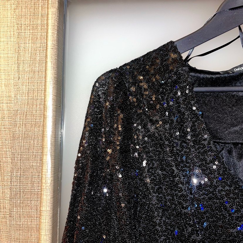 Pul Payet Işıltılı Gece Elbisesi - Görsel 2