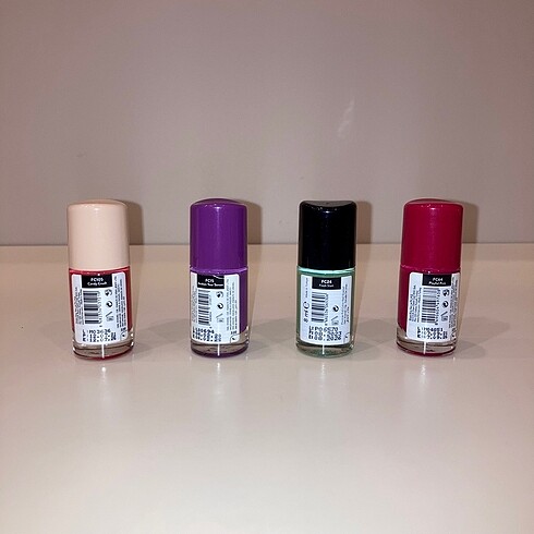 Flormar 4 Adet Sıfır Flormar Oje