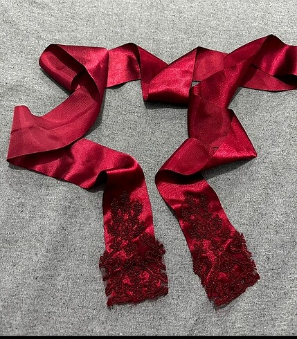 Bordo Gelin Kuşağı / Kardeş Kuşağı