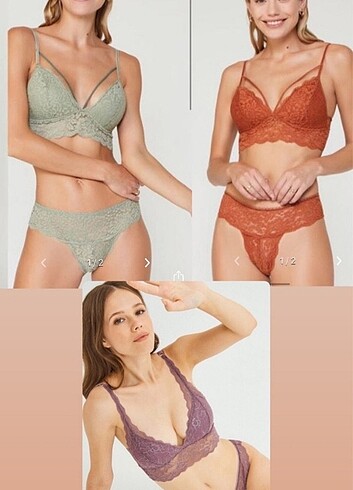 Bralet takım