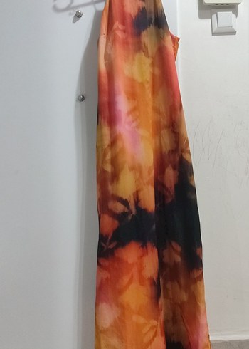 Halter yaka elbise - Görsel 7