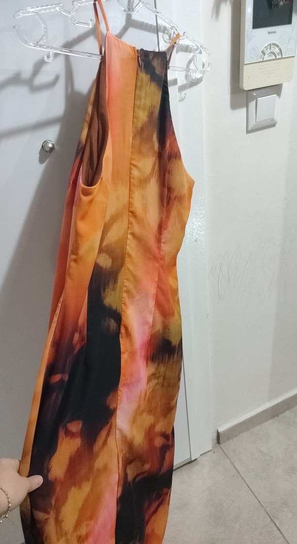 Halter yaka elbise - Görsel 5