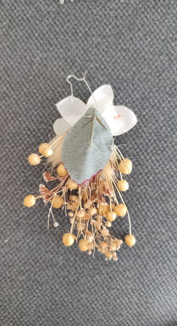 Gelin tokası, küpesi ve damat yaka çiçeği - Görsel 3