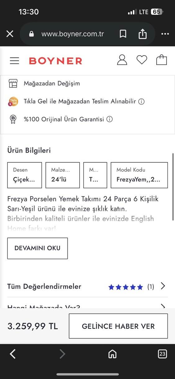 24 parça 6 kişilik - Görsel 3