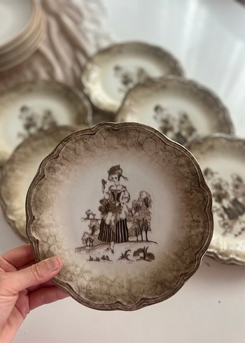 Koyu Bej Renkli pasta tabagı - Görsel 2