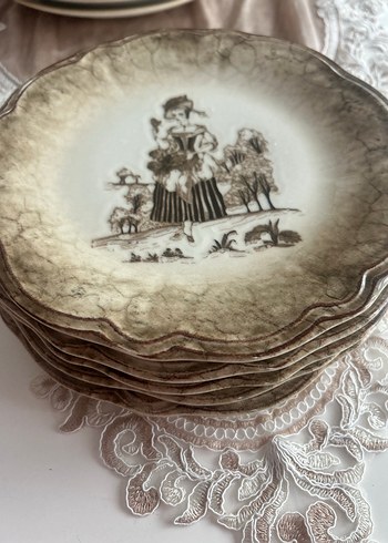 Koyu Bej Renkli pasta tabagı - Görsel 4