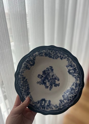 Koyu Mavi Desenli Yemek Takımı - Görsel 5