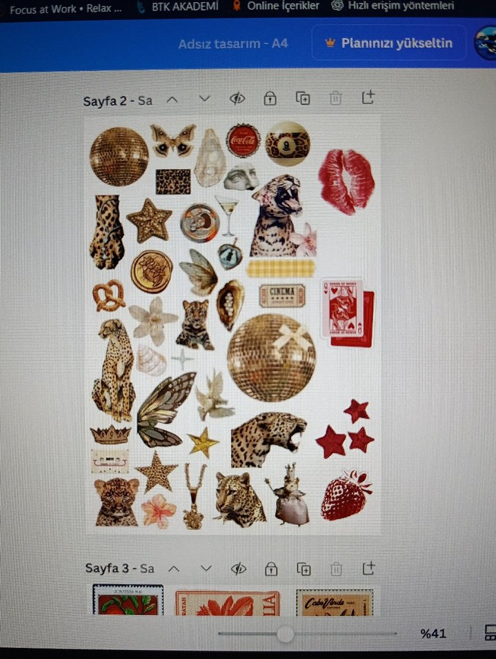 8 adet sticker seti parlak - Görsel 2