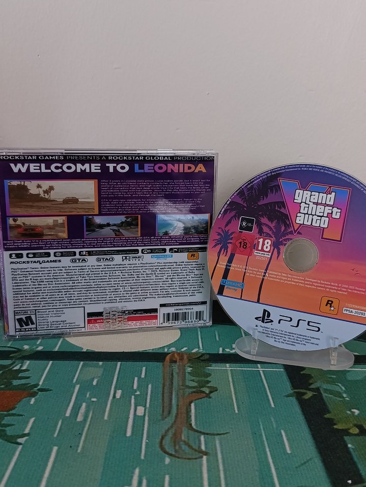 GTA VI Jewel case CD tasarımı - Görsel 2
