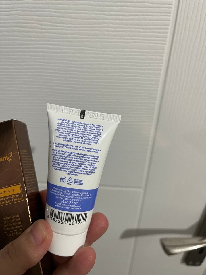 Homm Muse Göz Kremi ve Anti-Freckles Krem - Görsel 2