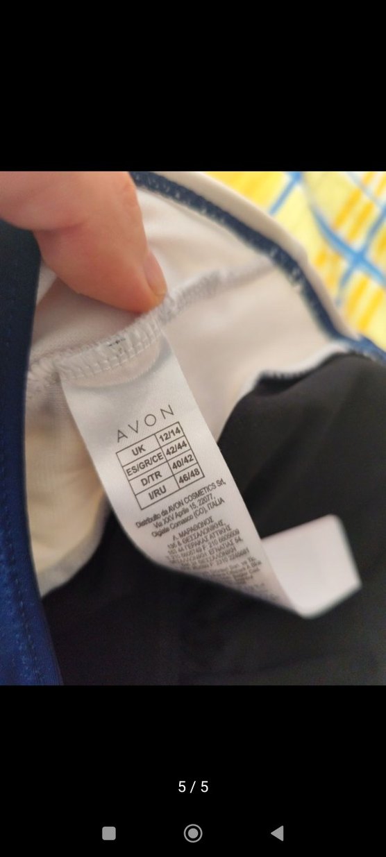 Kadın Lacivert İnce Askılı Mayo - Görsel 5