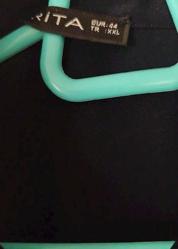 Lacivert Uzun Kollu Düğmeli uzun gömlek - Görsel 3