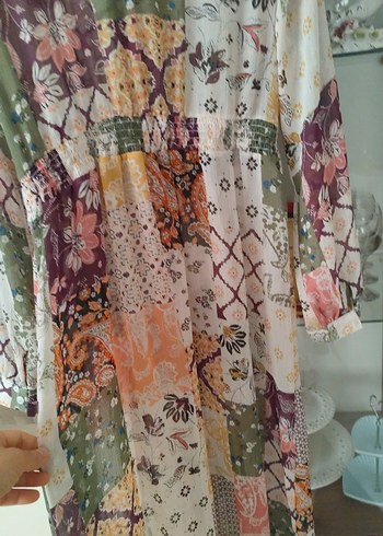 primark şifon elbise - Görsel 6