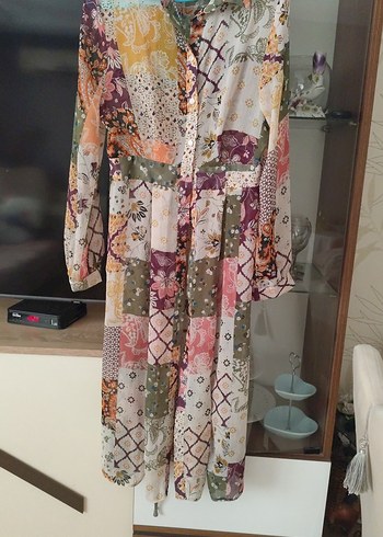 primark şifon elbise - Görsel 2