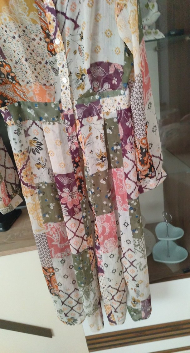 primark şifon elbise - Görsel 3