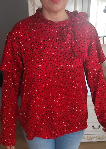 Zara saten buluz