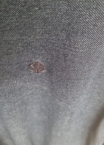 xxl Beden Gri Denim Erkek Gömlek Yaka Uzun Kollu Kazak Beymen marka