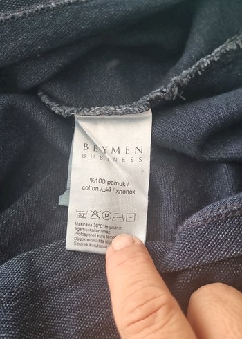 xxl Beden gri Renk Gri Denim Erkek Gömlek Yaka Uzun Kollu Kazak Beymen marka