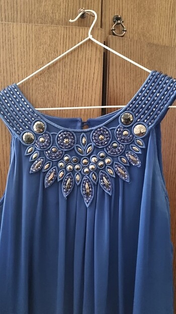 Dari Meya Mavi abiye elbise 