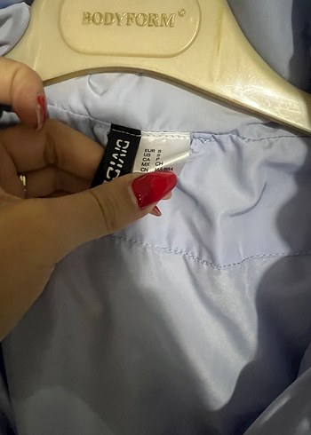 s Beden mor Renk Kadın Kışlık Mont