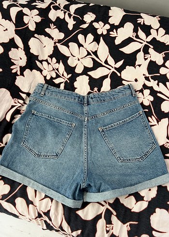 Defacto Kadın Mavi Mini Denim Şort