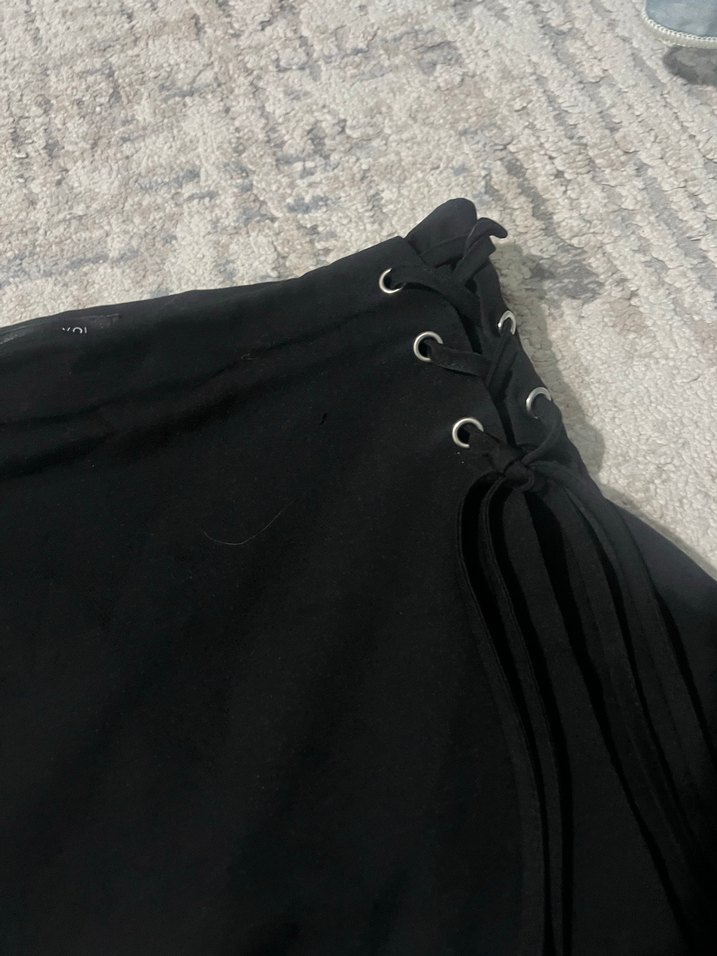 Siyah şort etek - Görsel 2