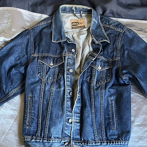 Unisex Vintage 90's kot ceket