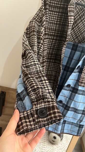 m Beden Bershka Bomber ceket gömlek